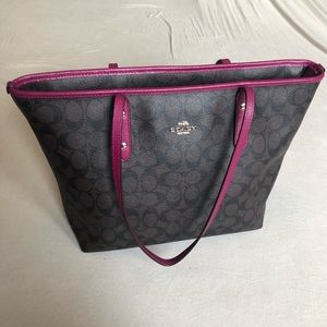 Coach City Zip Tote